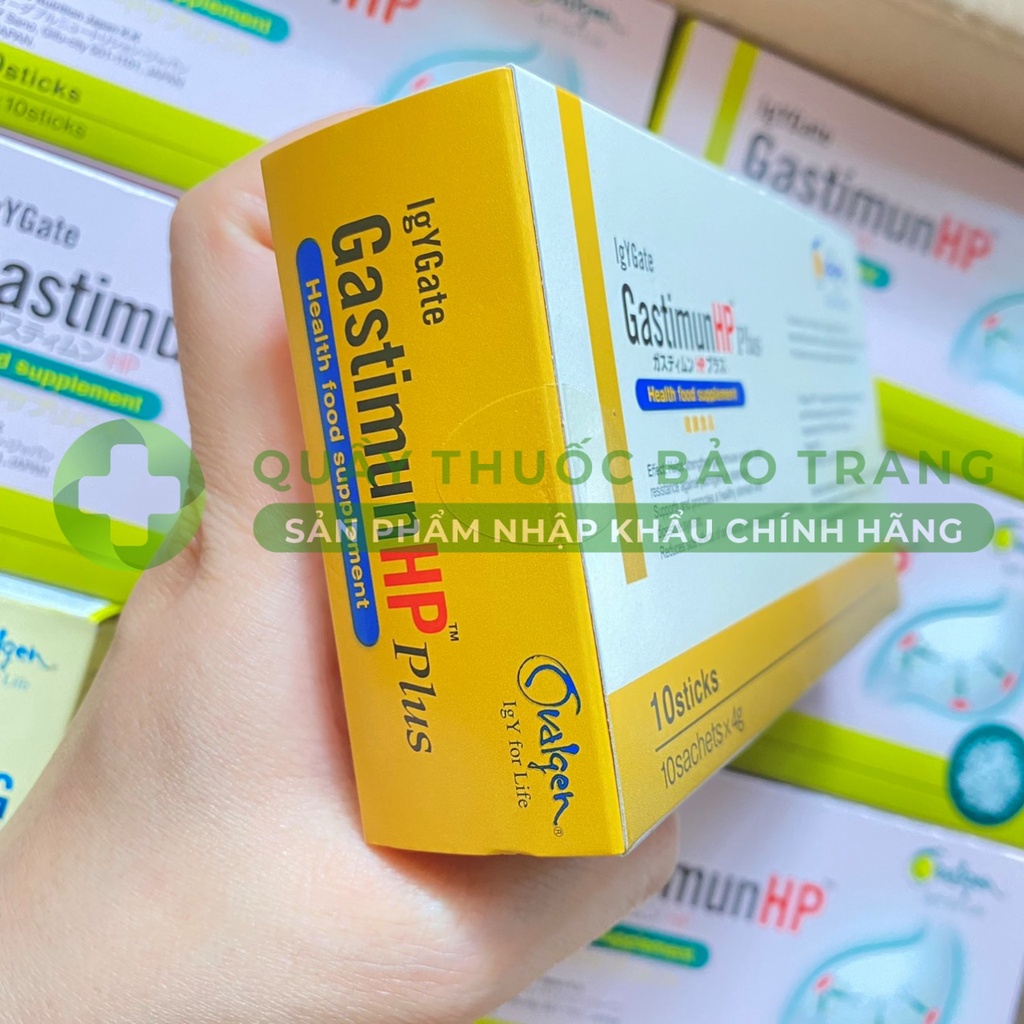 GastimunHP Plus - Giúp tăng cường hiệu quả thải trừ HP