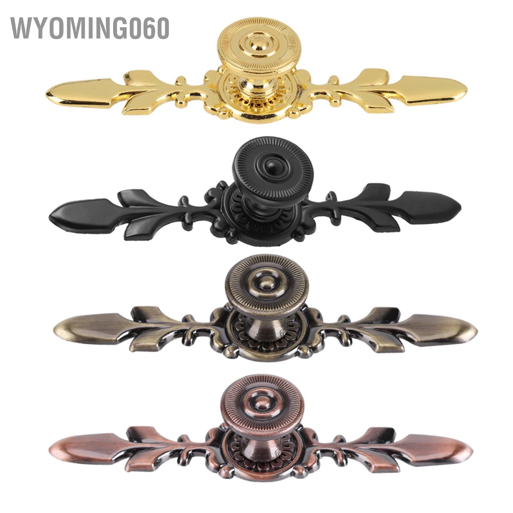 Wyoming060 Nội thất Châu Âu Xử lý Ngăn kéo Tủ Bàn Cửa Núm Kéo Phần cứng Trang trí nội