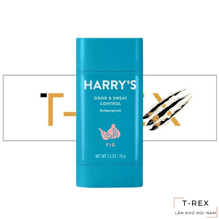 [Siêu Phẩm] Lăn Khử Mùi Harry's Odor &amp; Sweat Control Antiperspirant Fig 70Gr (Sáp Trắng)