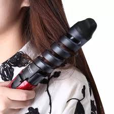 Máy Uốn Tóc Xoắn Ceramic Kemei KM-1026