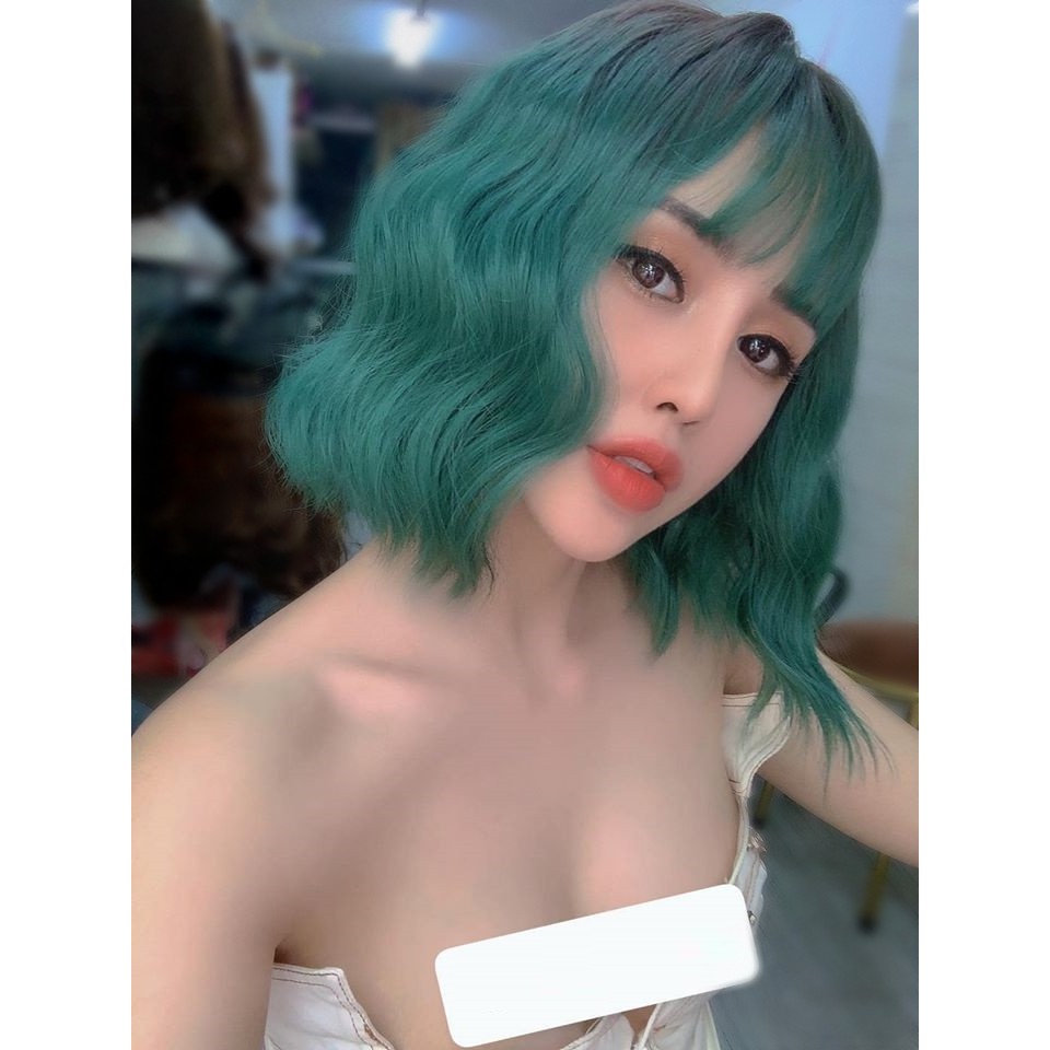 HH33 / Tóc giả nguyên đầu Vic Xù Ombre