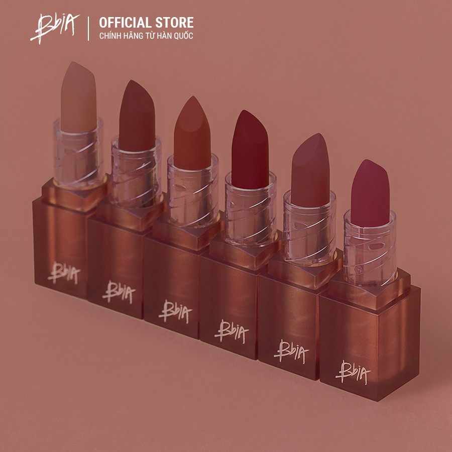 Son lì Bbia Last Powder Lipstick (6 màu) 3.5g - Bbia Official Store | BigBuy360 - bigbuy360.vn