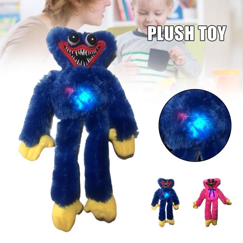 40CM âm nhạc + ánh sáng Huggy Wuggy Killy Willy nhân vật game Poppy Playtime , gấu bông đáng yêu cho bé - Happy Hug