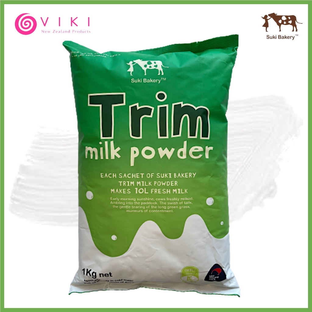 [Chính hãng] Sua New Zealand - Sữa Bột Tách Béo Sữa Không Đường Suki Bakery gói 1 Kg Date 12/2021 | BigBuy360 - bigbuy360.vn
