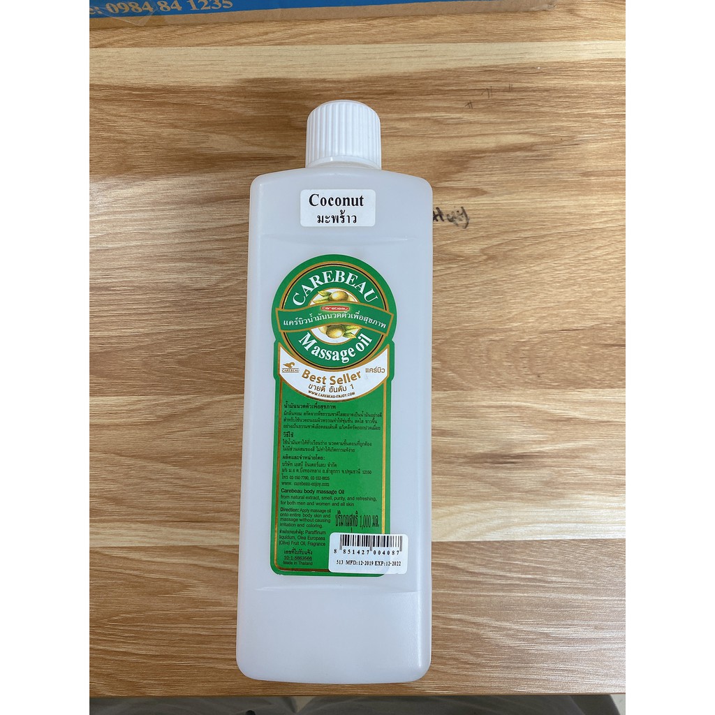 Tinh Dầu Masabody Thái Hương Vị Dừa Dùng Trong Spa Thẩm Mỹ Viện. chai 1000ml,