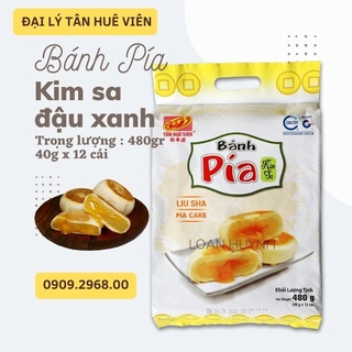 Bánh pía kim sa đậu tân huê viên 300gr , 480gr.