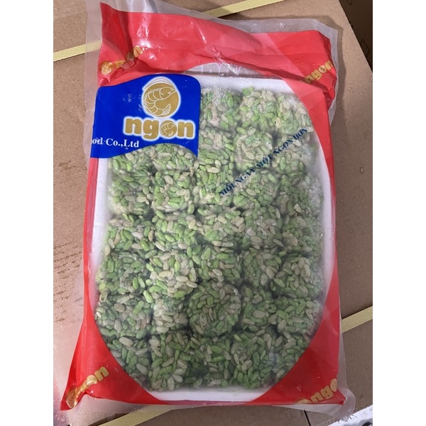 Chả cá tẩm cốm xanh ô ngon 500gr