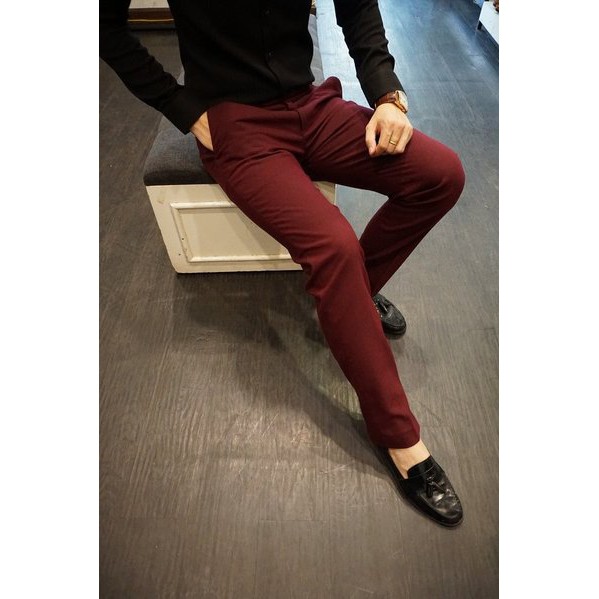 Quần âu nam Vàng Bò (CAM KẾT ĐẸP)Quần Tây nam Vàng Bò dáng hàn quốc, vải không xù nhăn | BigBuy360 - bigbuy360.vn