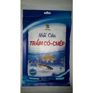 Mồi câu cá trắm cỏ- chép,mồi câu cá phú thành, vị mồi kết hợp dùng để câu cá chép và trắm cỏ