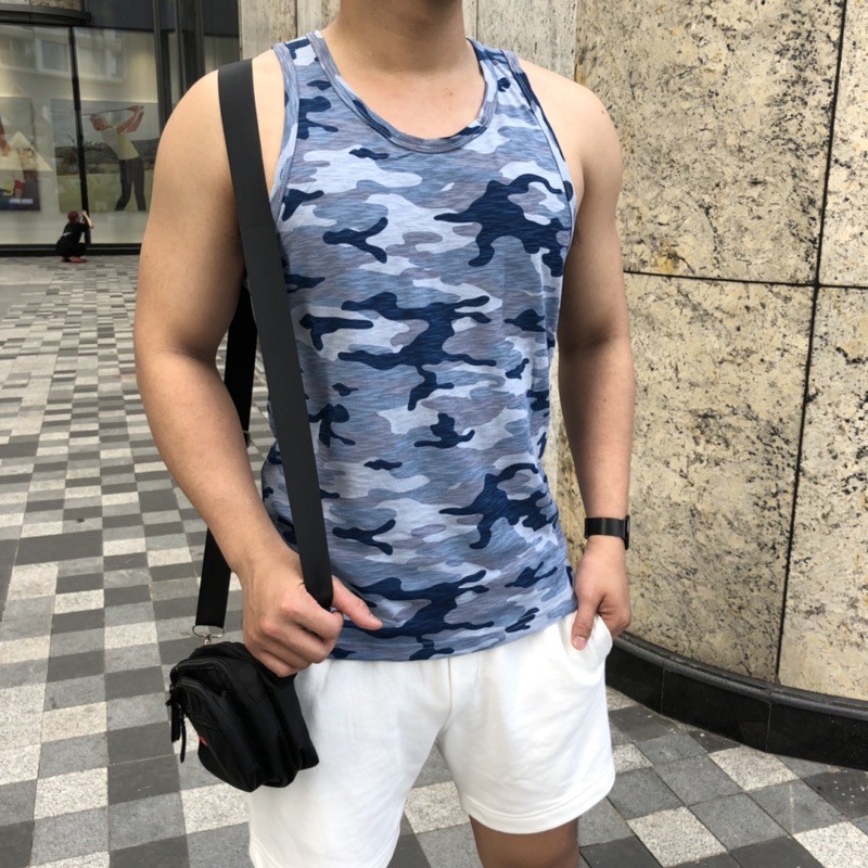 [Rẻ Vộ Địch] Áo Lính Ba Lỗ Rằn Ri Tanktop Nam Chất Cotton 100% xịn xò Mặc Gym, Thể Thao, Đi Chơi hay ở Nhà Mát Vô Đối