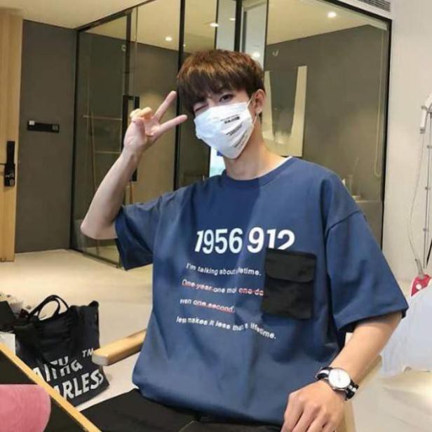 Áo thun phối túi unisex có bigsize