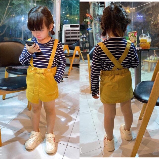 Set Yếm Bé Gái Kèm Áo (Xả Kho)