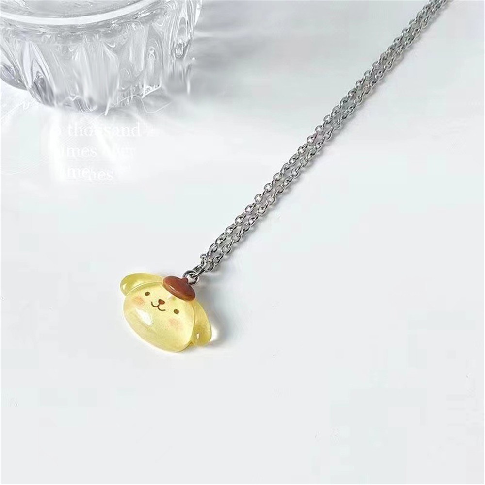 Vòng cổ Mặt Hình Chú Chó Sanrio Dễ Thương Ngọt Ngào Yanqueens Quà tặng nữ trang sức