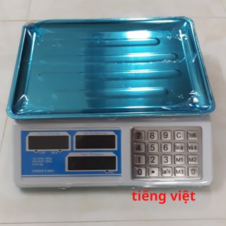 Cân điện tử tiếng việt 40kg mới nhất