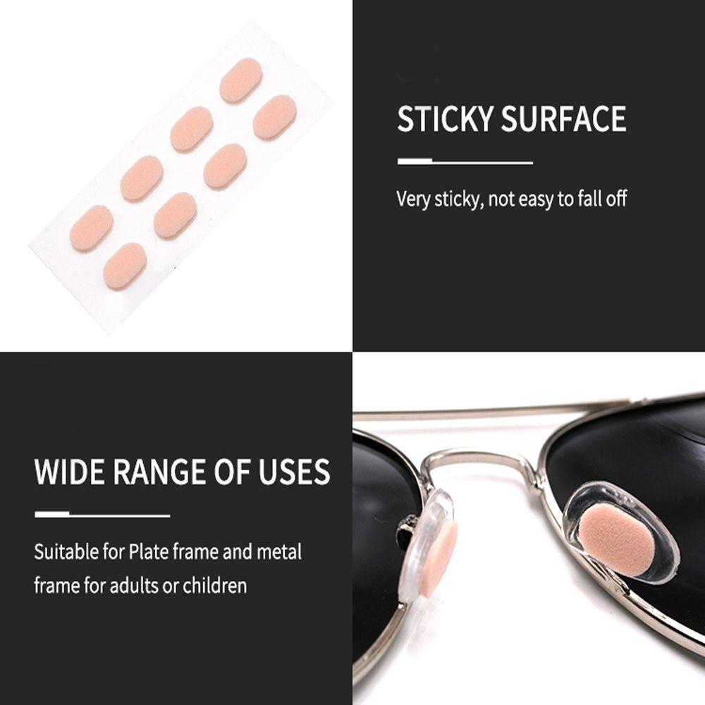 12 Cặp Đệm Mũi Mềm Chịu Nhiệt Độ Cao Chống Trượt Cho Mắt Kính
