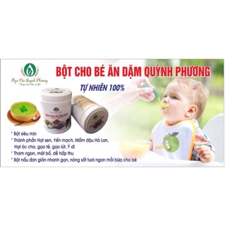 bột cho bé ăn dặm quỳnh phương