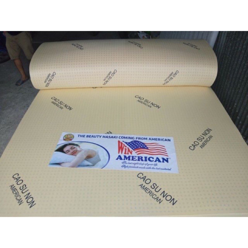 nệm cao su AMarican chính hãng dày 5cm