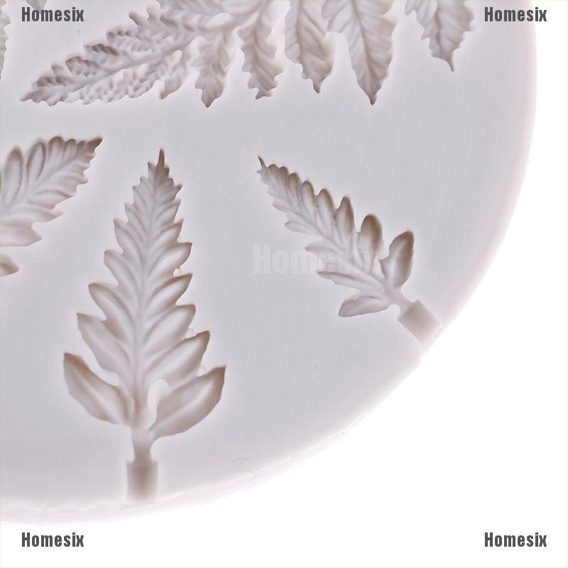 Khuôn Silicone Tạo Hình Lá Trang Trí Bánh