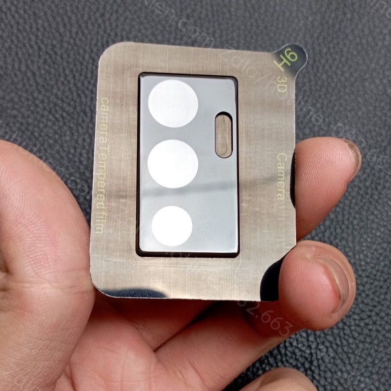 Kính cường lực camera đế đen Vivo V23E giúp bảo vệ cam, chụp hình đẹp