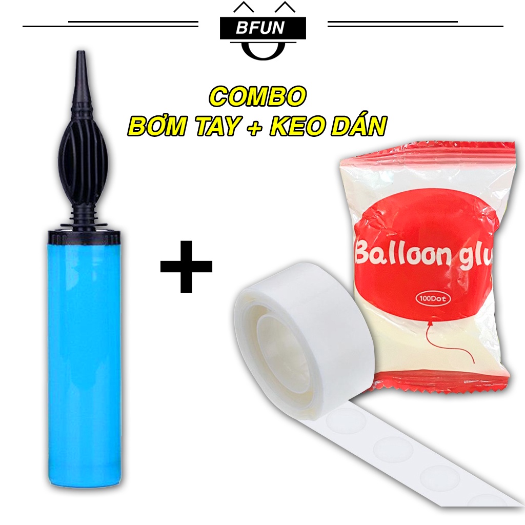 Set Bóng Bay Trang Trí Sinh Nhật Bé Gái - Bộ Bong Bóng Trang Trí Sinh Nhật Con Gái - Phụ Kiện Sinh Nhật Trẻ Em BFUN