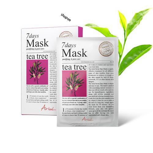 Mặt nạ cấp ẩm, dưỡng trắng Ariul 7 Days Mask 20g