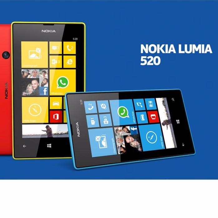 [Mã ELMS5 giảm 7% đơn 300K] Điện Thoại Nokia Lumia 520 WiFi 3G Xem Youtube | WebRaoVat - webraovat.net.vn