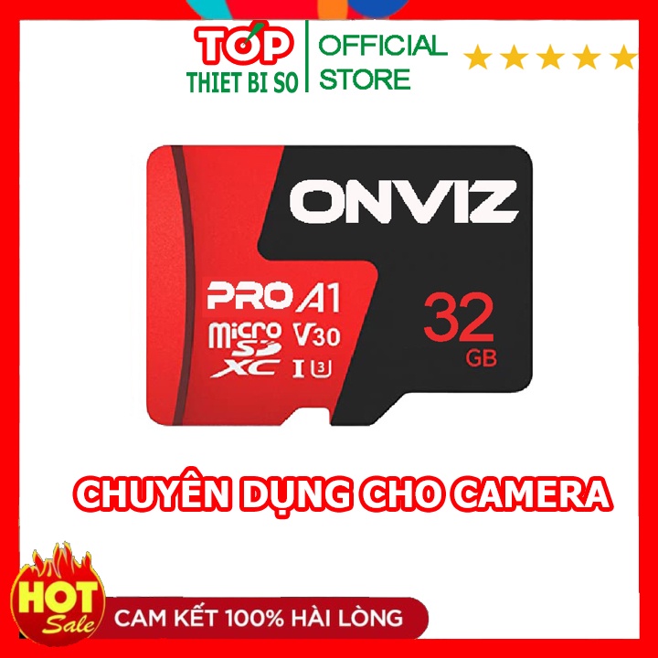 Thẻ nhớ MicroSD YOOSEE 32GB U3/ ONVIZ PRO 32G cho camera yoosee