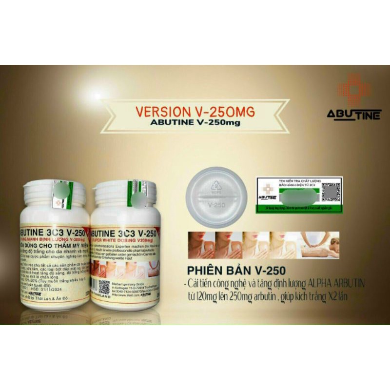 Kem Kích Trắng ABUTINE 3C3