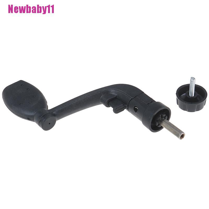 Tay quay bằng nhựa màu đen cho cuộn máy câu cá màu đen