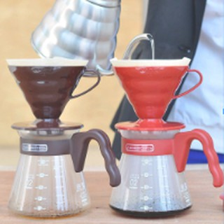 Set Bình Pha Cà Phê Drip Hario V60 Coffee server 02 Set