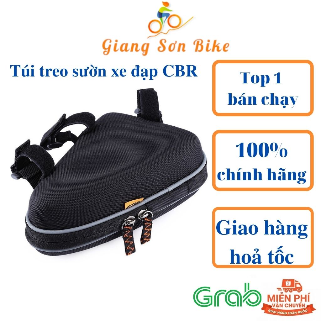 Túi treo xe đạp CBR, túi đựng đồ treo khung xe đạp thể thao, chống nước, cao cấp- GIANG SƠN BIKE