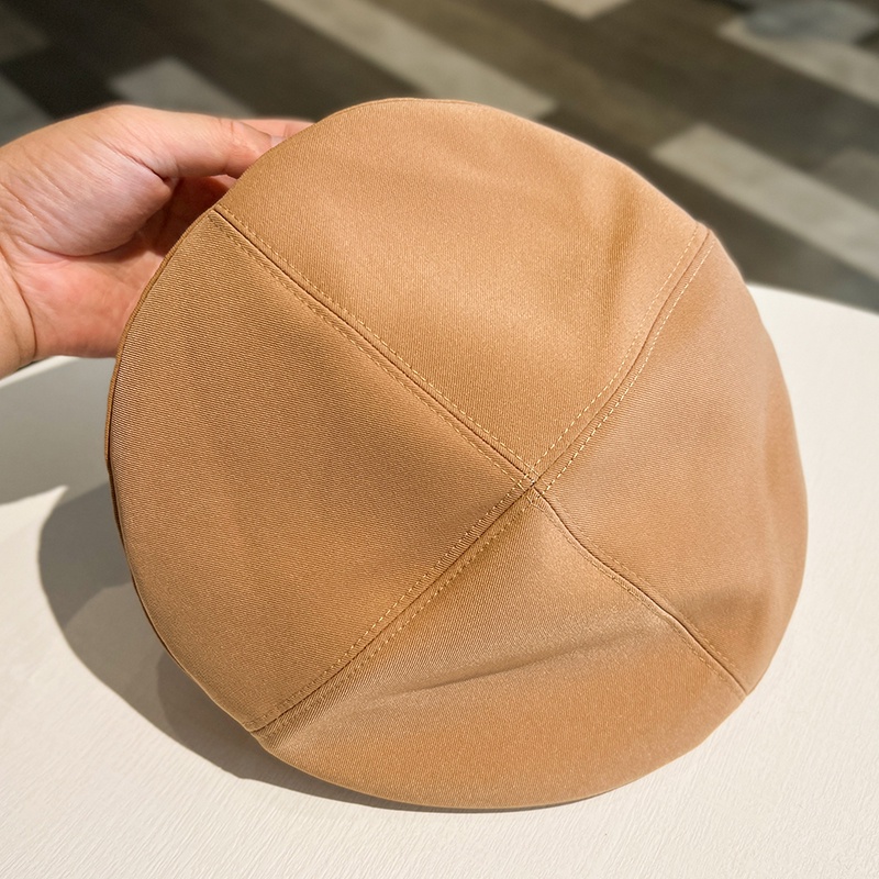 Mũ beret MG STUDIO trang trí khóa hình trái tim thời trang