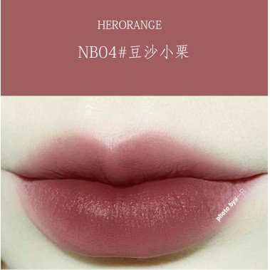 Son kem lì nội địa Trung HERORANGE lâu trôi và không khô môi KST02- KIMBEAUTY | BigBuy360 - bigbuy360.vn