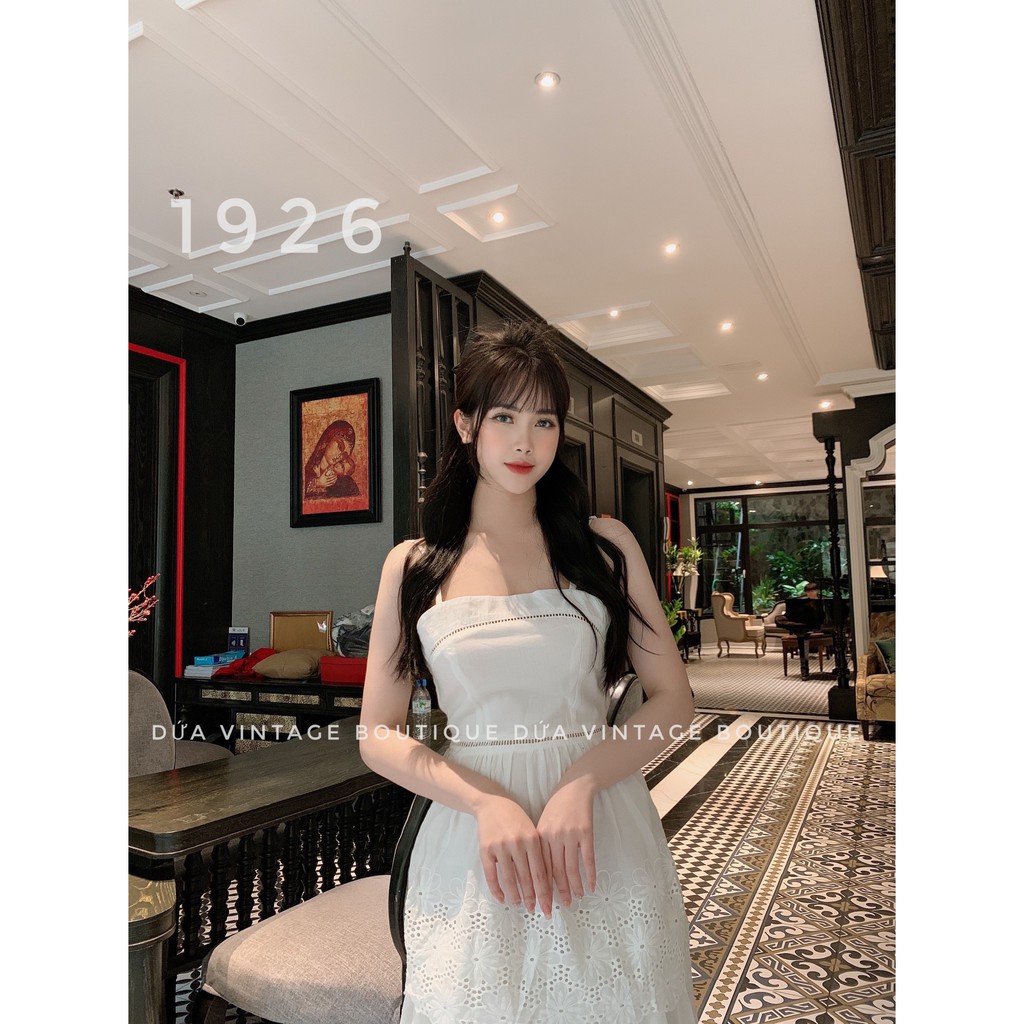 Đầm maxi trễ vai bèo, Chất liệu thô cao cấp 17066 | BigBuy360 - bigbuy360.vn