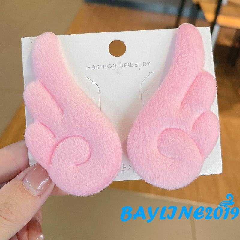 Kẹp tóc thiết kế hình đôi cánh thiên thần dễ thương cho nữ