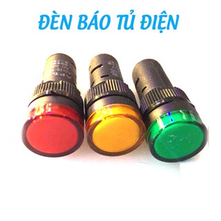 Đèn báo pha tủ điện  220VAC Combo 3 đèn