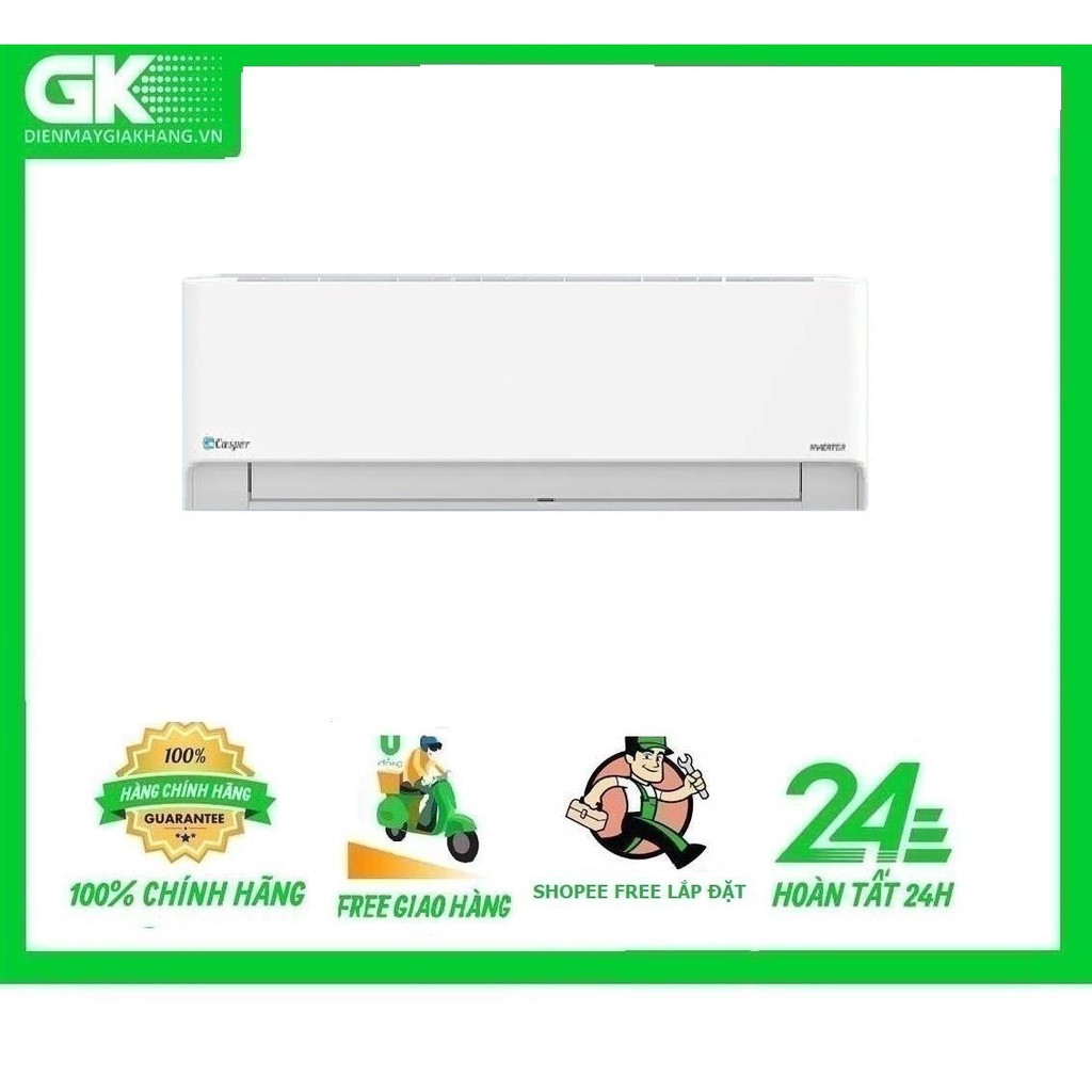 HC-18IA32-MIỄN PHÍ CÔNG LẮP ĐẶT-Máy lạnh Casper Inverter 2.0 HP HC-18IA32 Mới 2021 - HC-18IA32