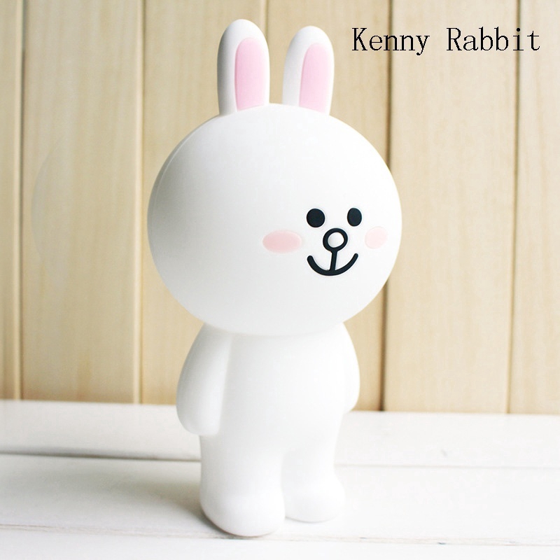 Túi Đựng Bút Bằng Silicone Cỡ Lớn In Hình Gấu Nâu Bts