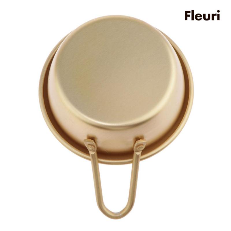 Bát Ăn Cơm / Súp Có Tay Cầm Bằng Nhôm Phong Cách Hàn Quốc