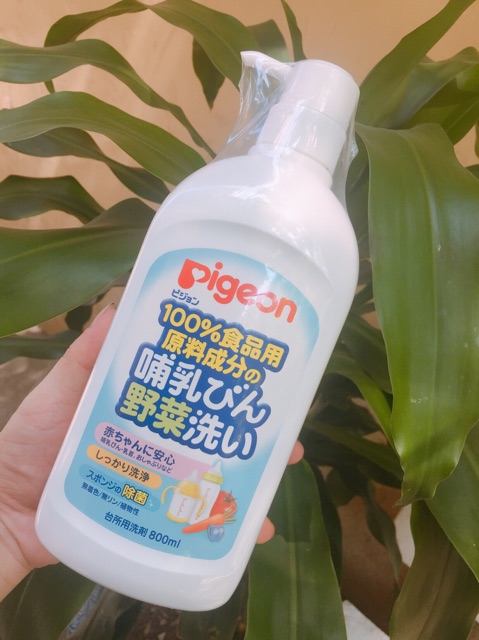Nước rửa bình sữa Pigeon Nhật bản 800ml