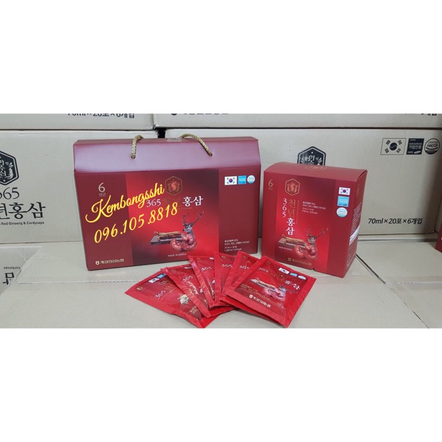 [HÀNG MỚI VỀ] Nước Hồng Sâm Nhung Hươu Hàn Quốc [MẪU MỚI NHẤT] | BigBuy360 - bigbuy360.vn