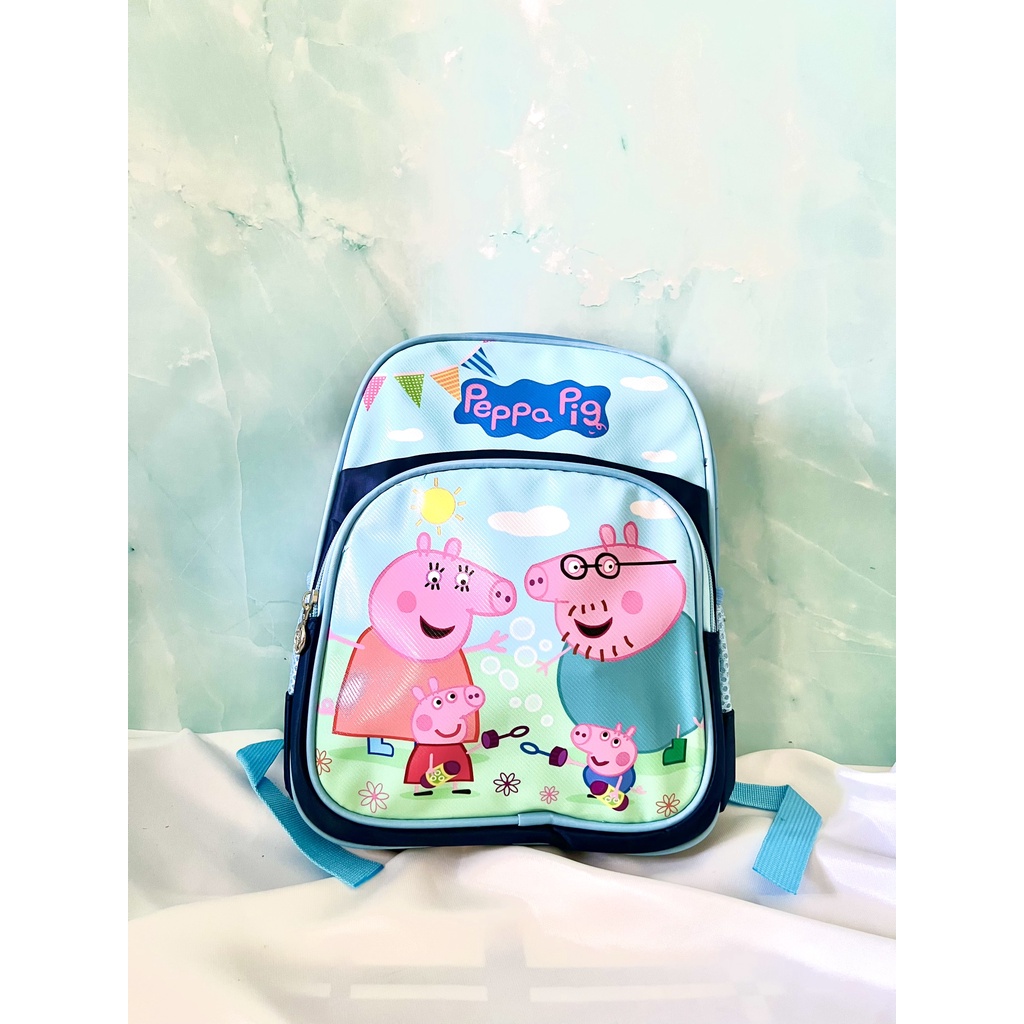 Balo trẻ em mẫu hoạt hình heo peppa, đội chó cứu hộ cặp sách cho bé đi học mẫu giáo mầm non - Orikids