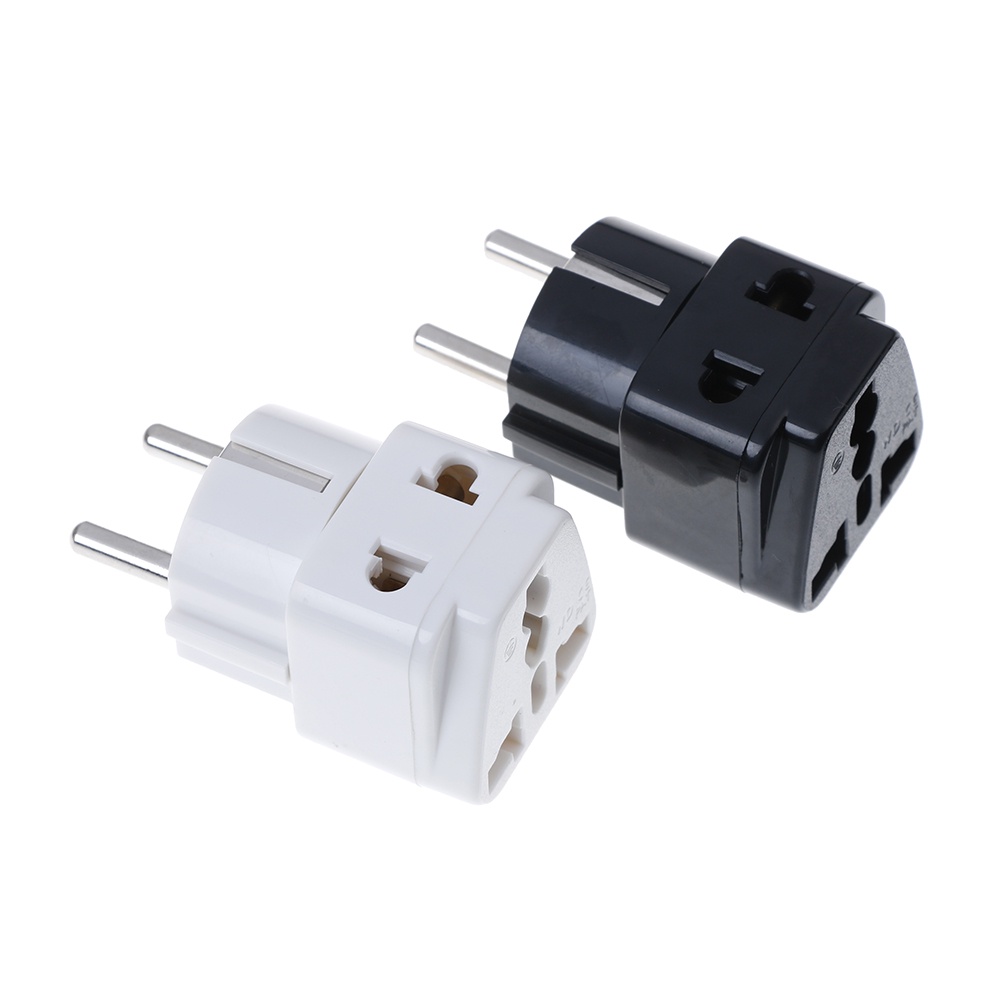 Ổ CắM ChuyểN ĐổI Từ 1 Sang 2 ĐầU 5mm UK / US / EU / AU 2 / 3