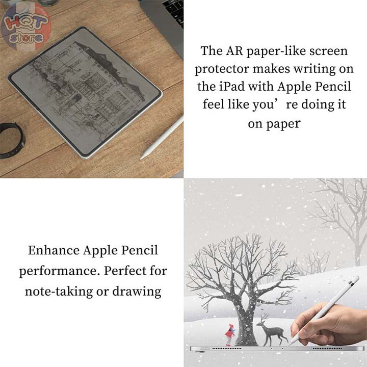 Dán màn hình Nillkin AG Paper-like chống vân tay cho Ipad Pro 11inch 2018 2020 2021 / Air 4 10.9inch 2020