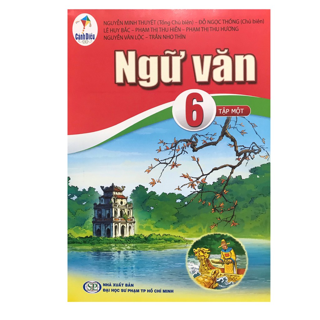 Sách Ngữ văn lớp 6 tập 1 Sách cánh diều + Bán kèm 1 bút chì