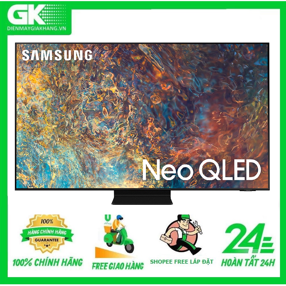QA65QN90A  - MIỄN PHÍ CÔNG LẮP ĐẶT- Smart Tivi Neo QLED 4K 65 inch Samsung QA65QN90A Mới 2021
