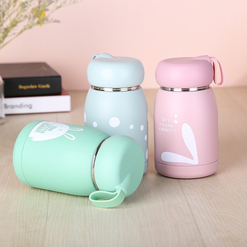 BÌNH Ủ CHÁO GIỮ NHIỆT ELEFANCE Cốc ủ Giữ Nhiệt Đụng Canh, Soup INOX CÓ QUAI Tiện ích DUNG TÍCH 430ml