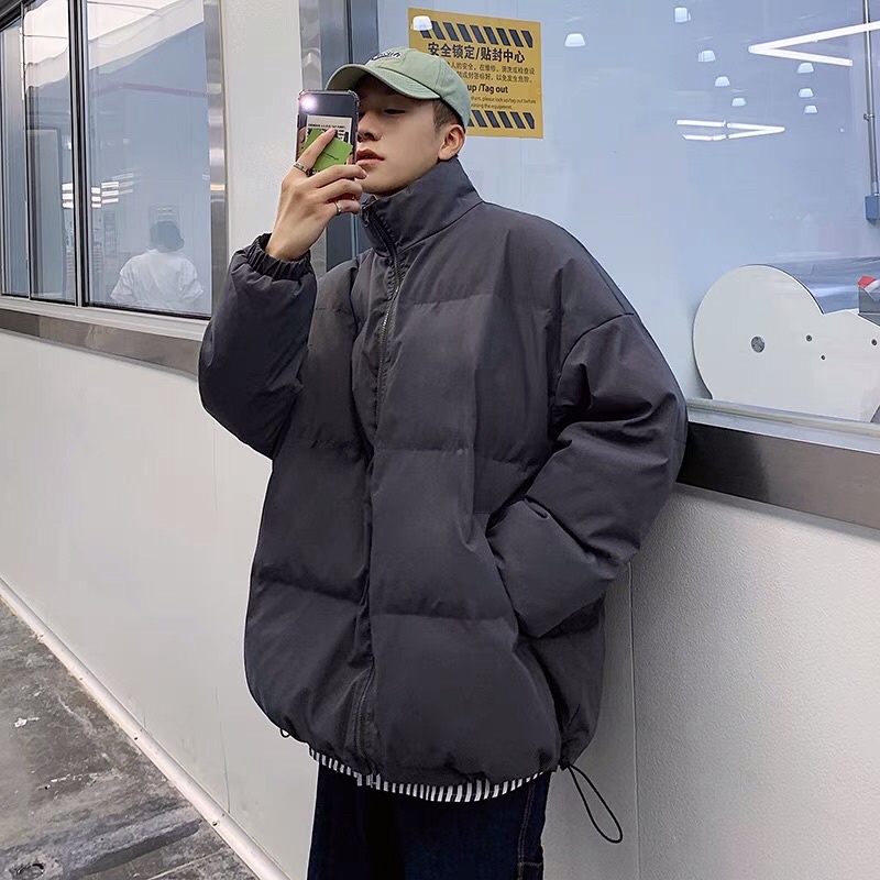 Áo khoác phao béo nam nữ Ulzzang
