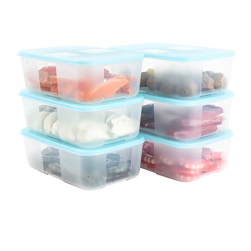 Set 6 hộp Tupperware trữ đông 1,7L