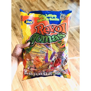 Kẹo mút hoa quả hỗn hợp REvogomas nhập USA Siêu to khổng lồ
